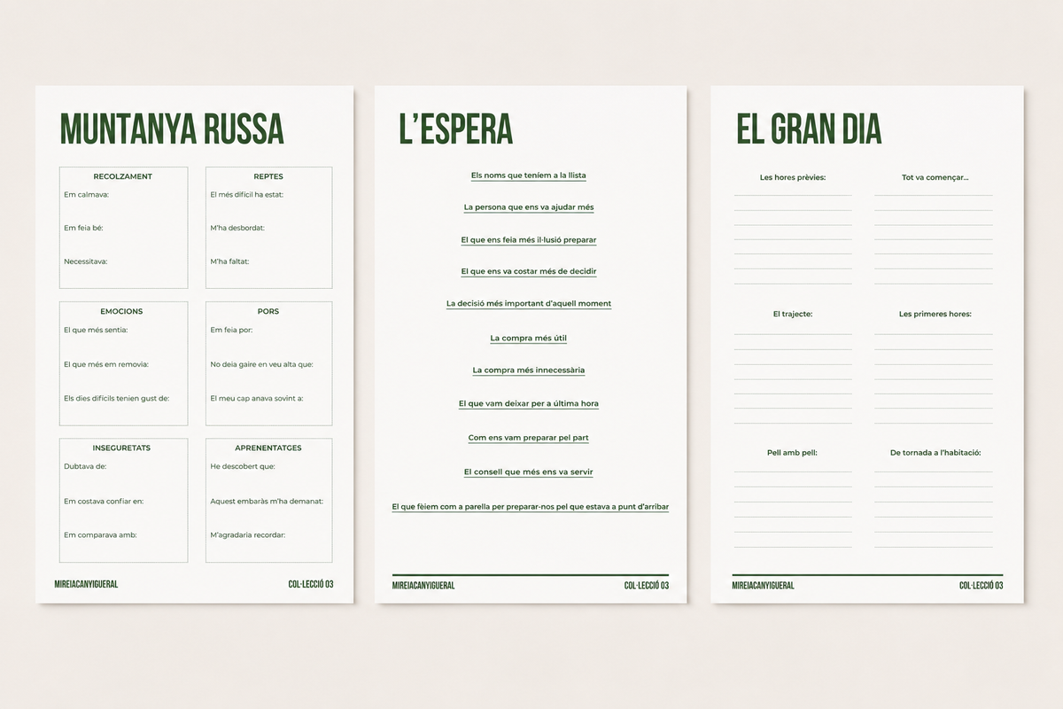 Col·leccions impreses · Tria les teves